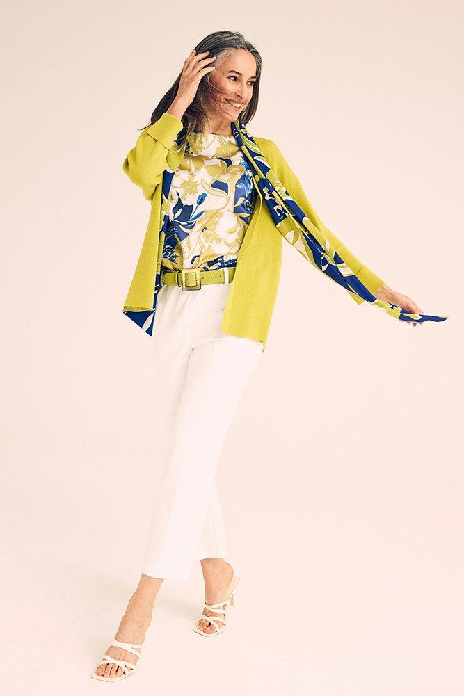 Cardigans - Cardigan ouvert en mélange coton