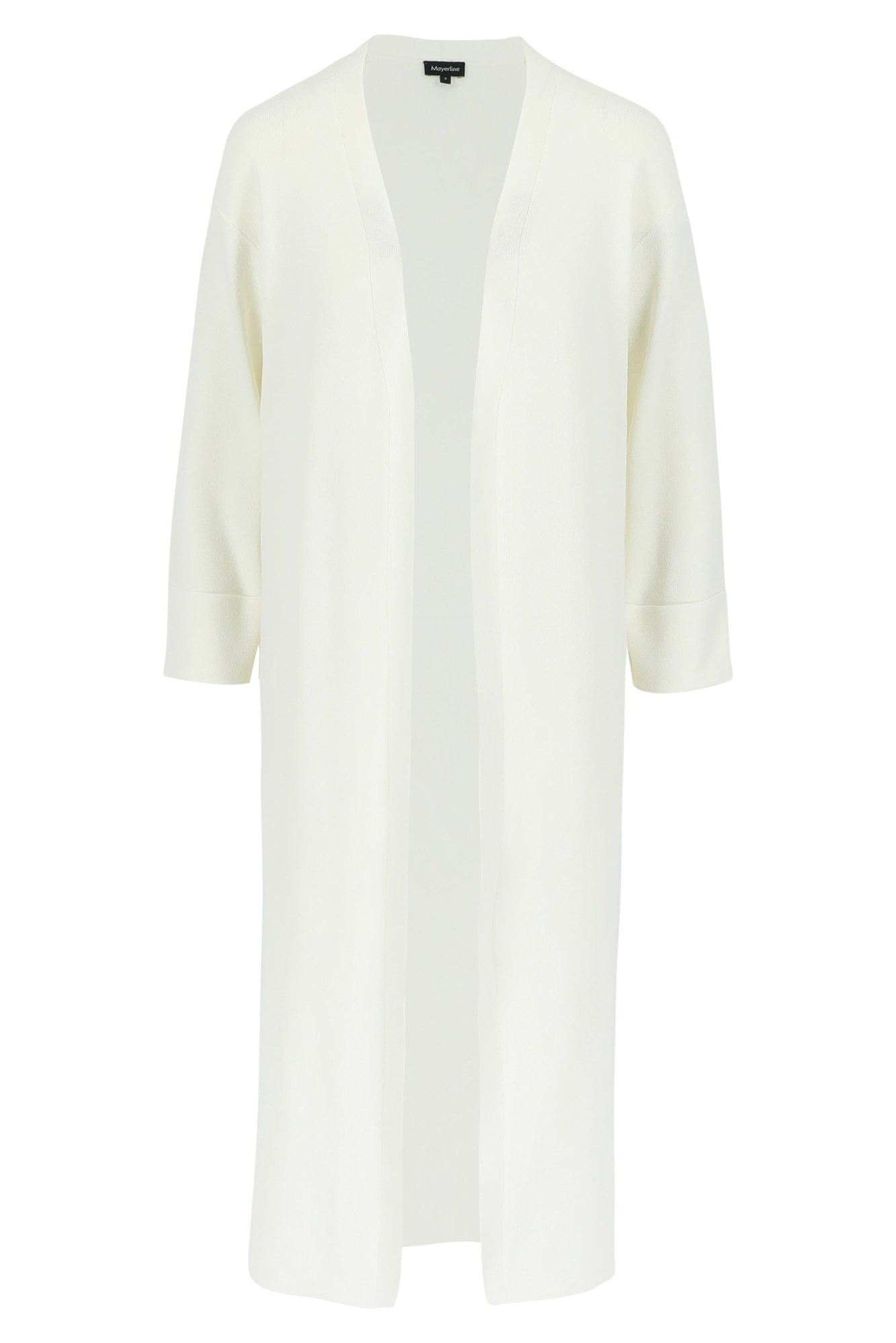 Cardigans - Cardigan long en mélange coton