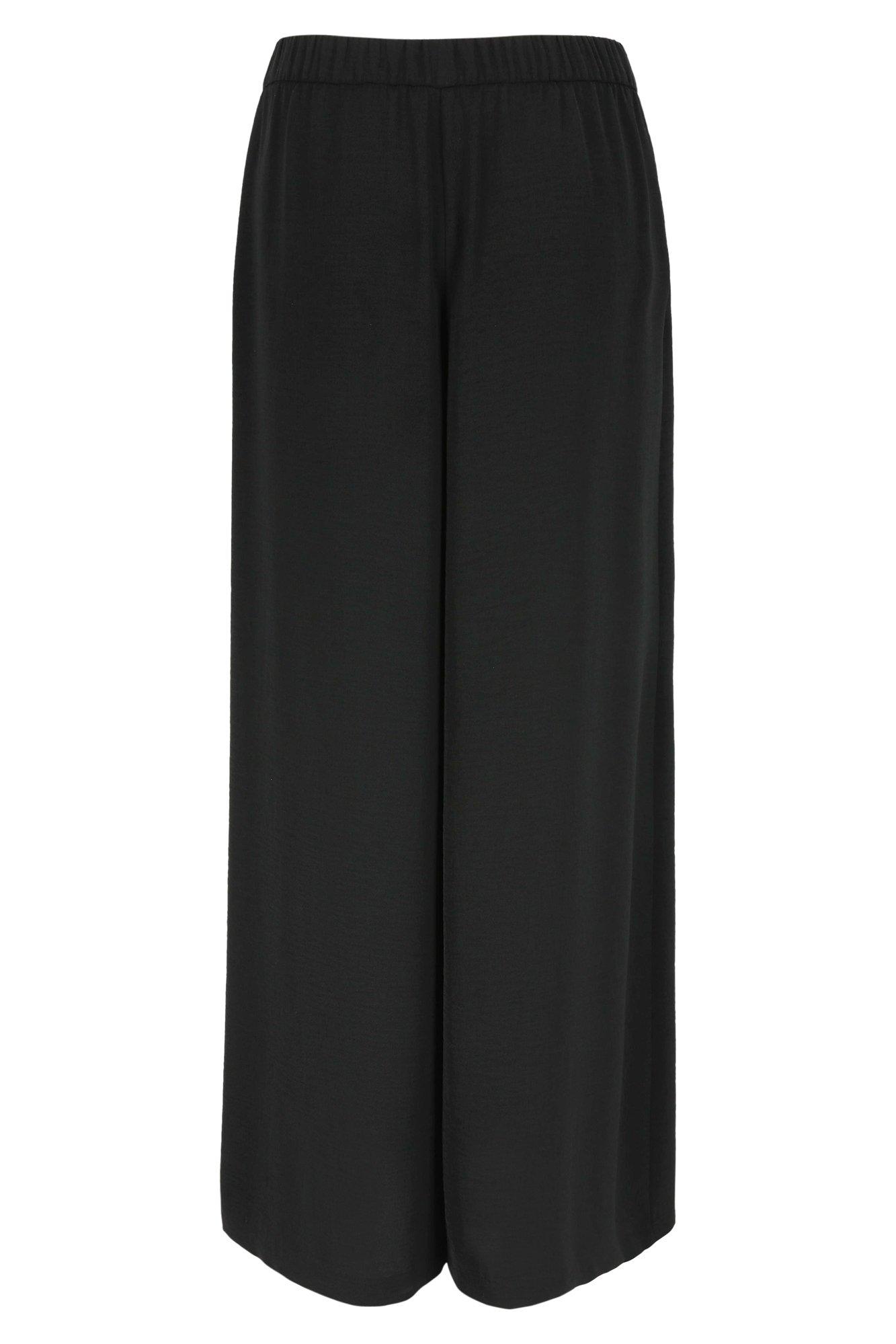 Broeken - Extra wijde zwarte broek