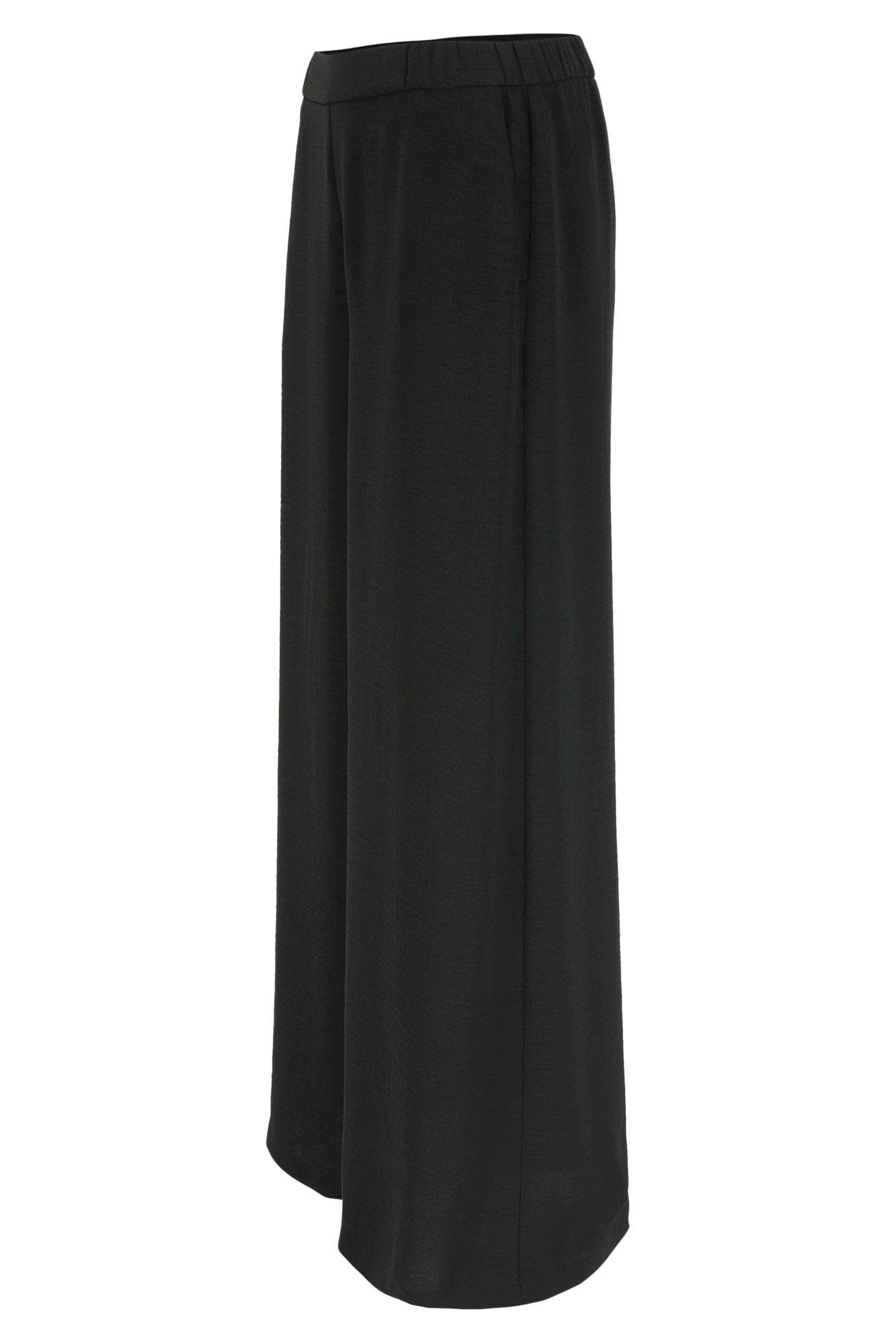 Broeken - Extra wijde zwarte broek