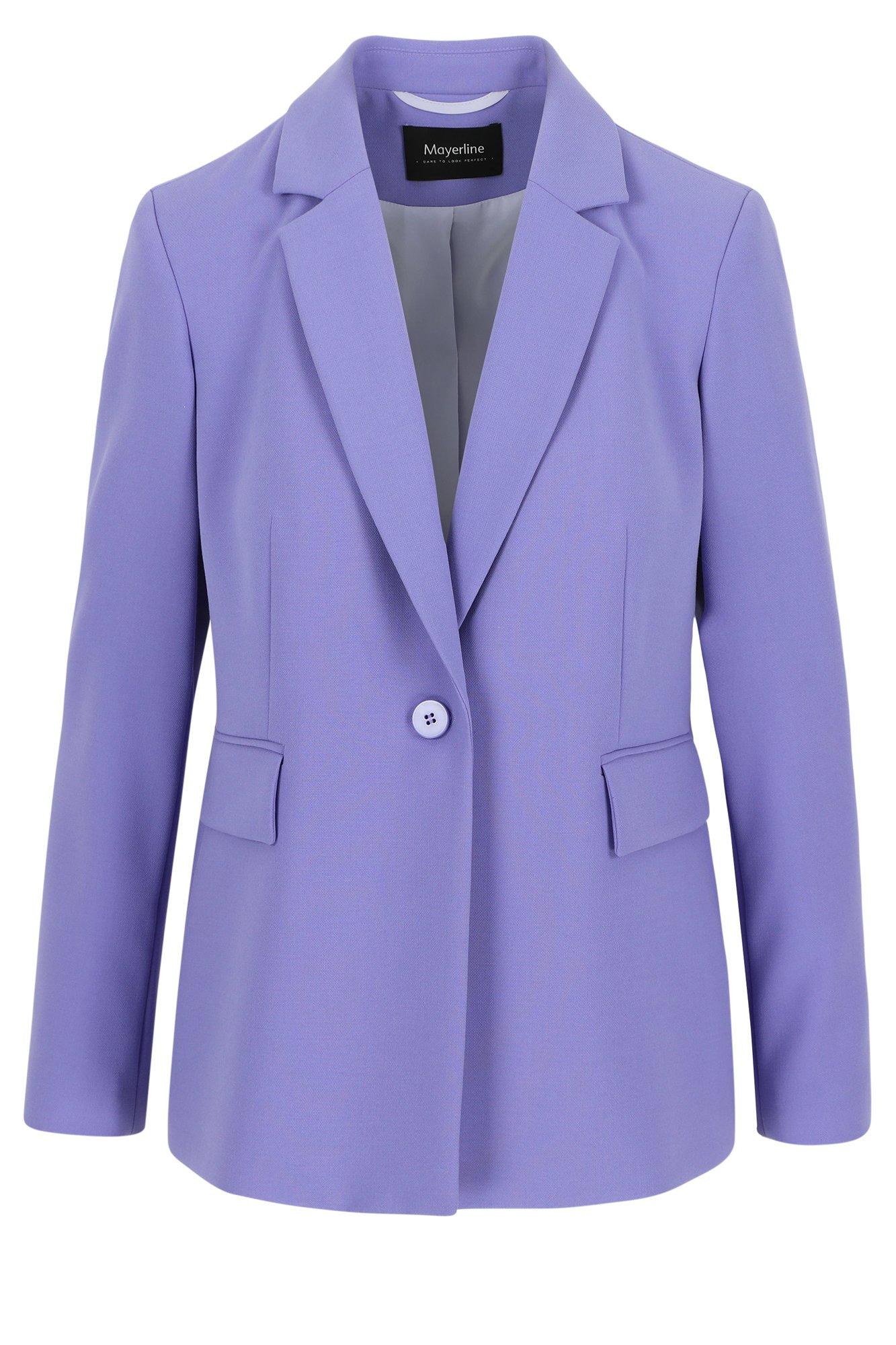 Blazers - Lange blazer in comfortstof