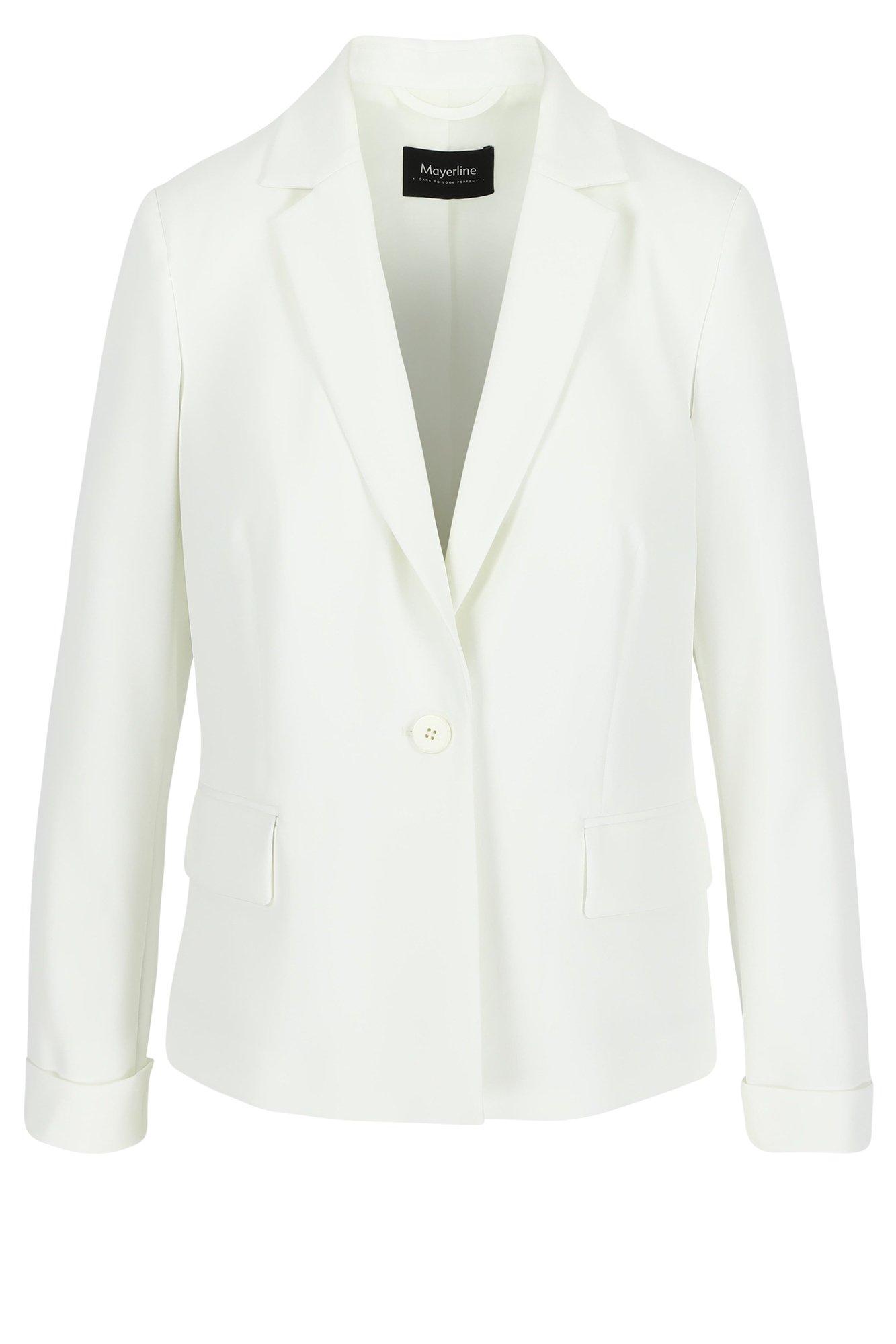 Blazers - Wasbare lightweight blazer in crêpe 