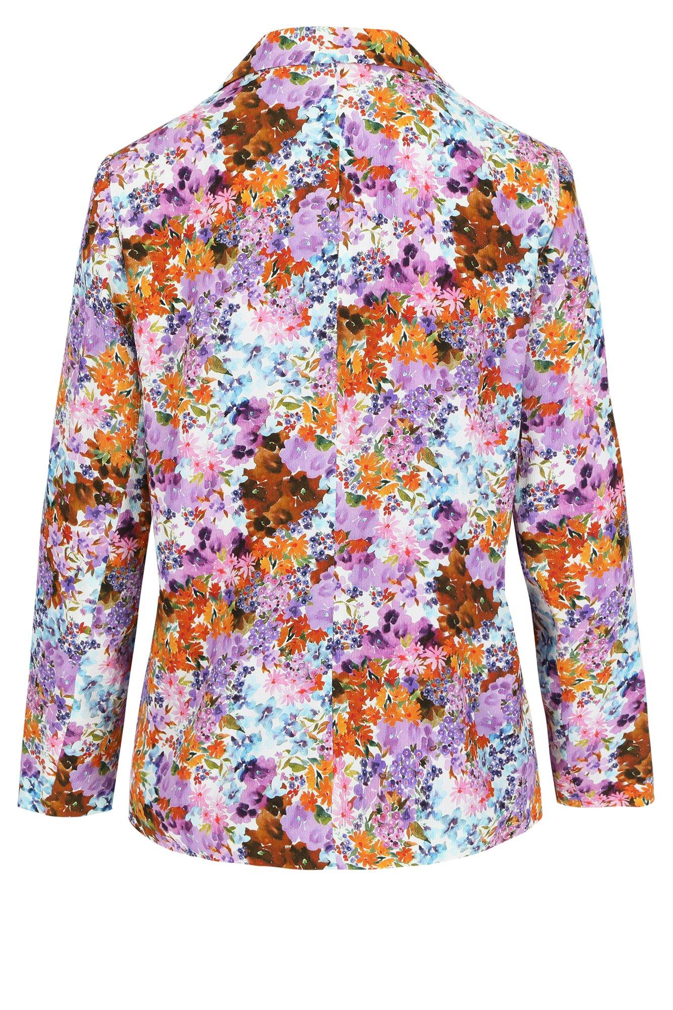 Blazers - Blazer léger à fleurs lavable 