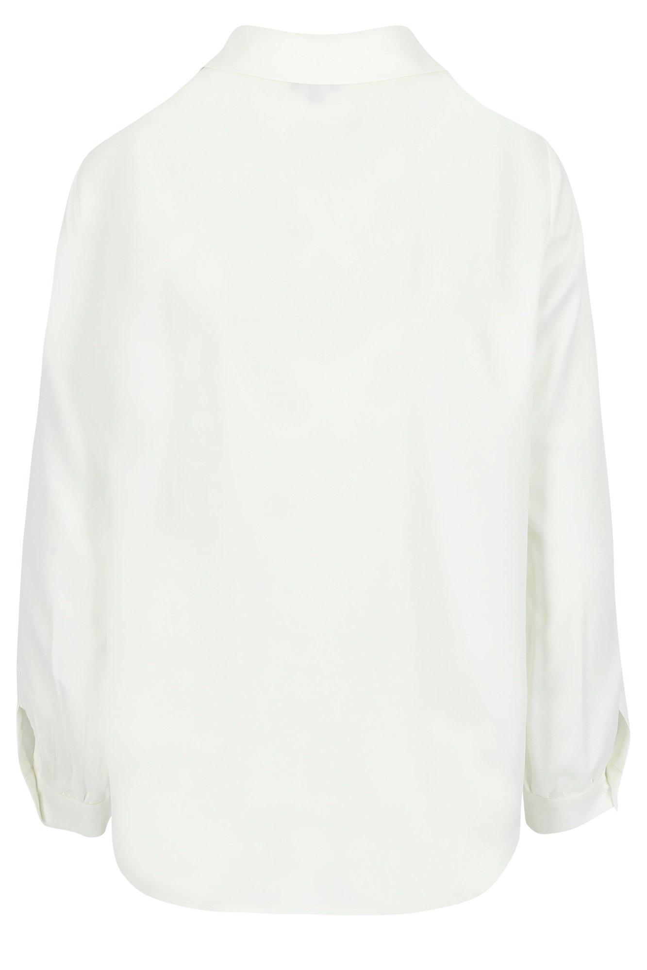 Chemises - Chemisier en satin stretch