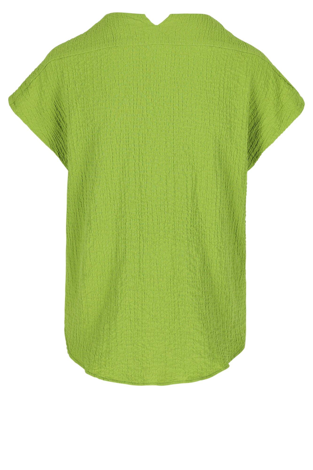 Chemises - Blouse en seersucker extensible