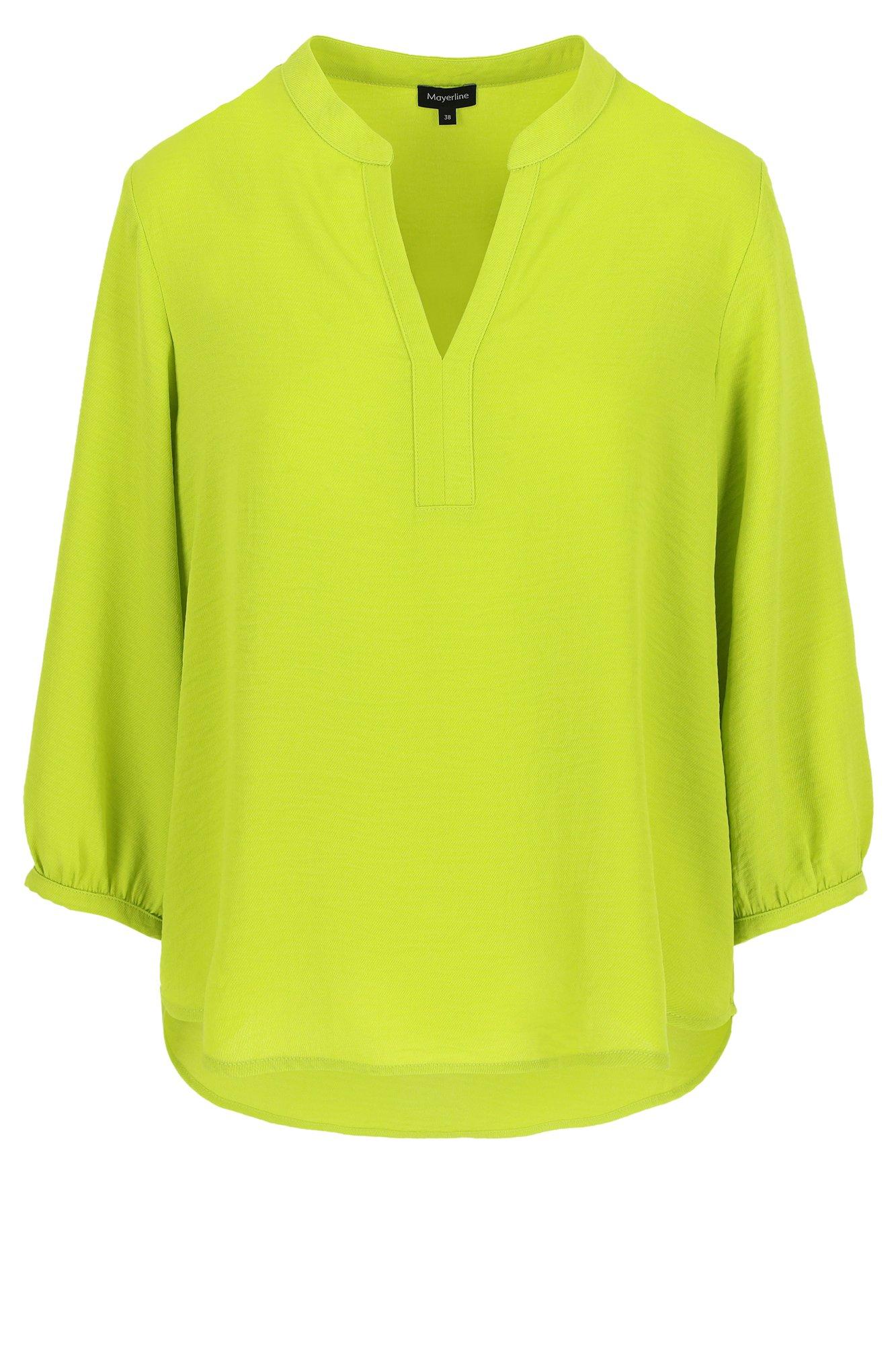 Hemden - Loose fit tuniekblouse met vintage finish