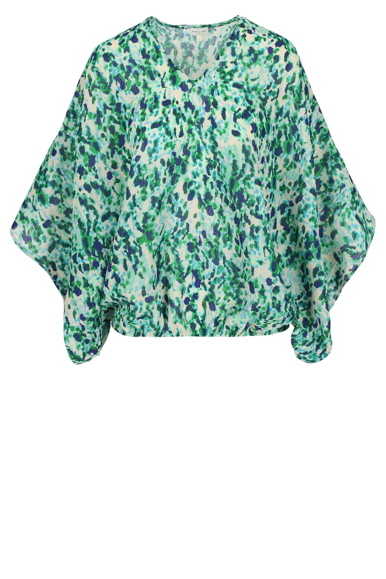 Chemises - Blouse ballon en voile double sur élastique