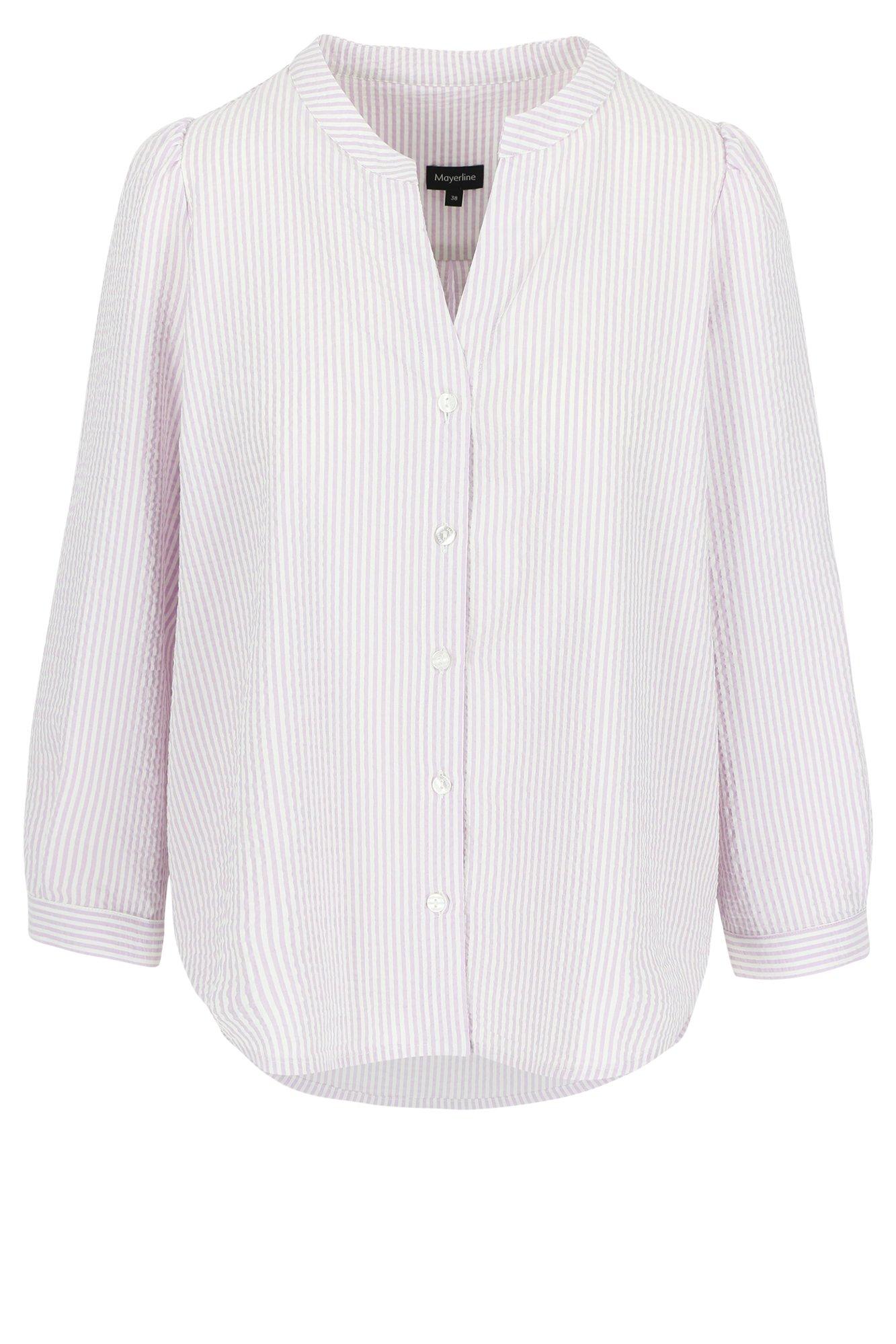 Chemises - Chemise ample en seersucker