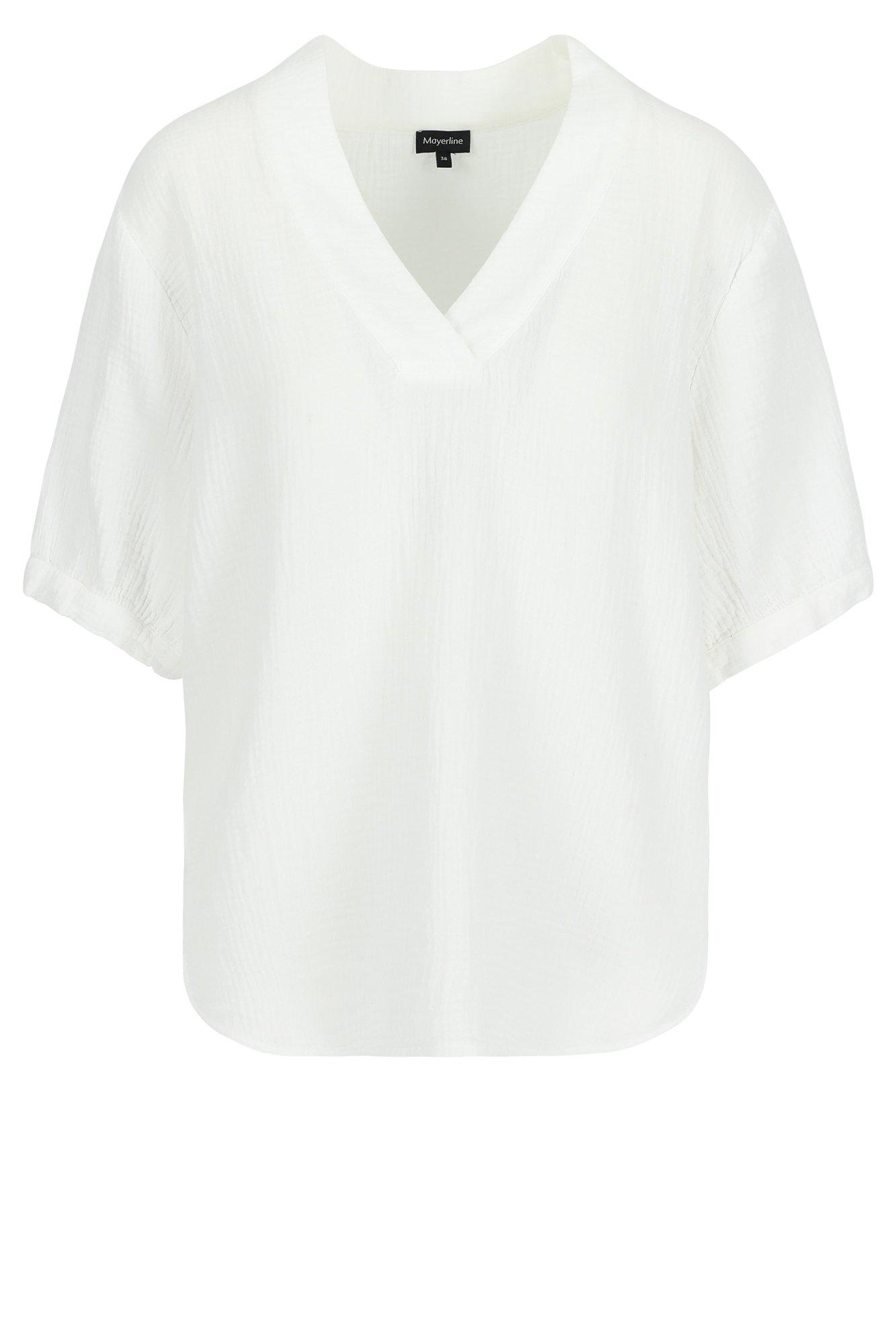 Tetra blouse met aangefronste rug - null - may