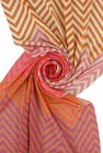 Babyspulletjes - Grote geweven sjaal met zigzagpatroon