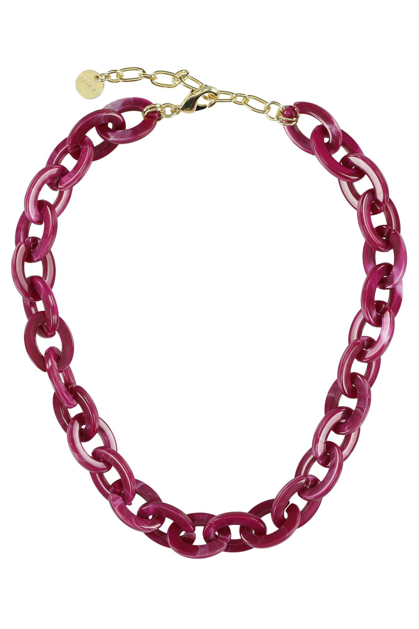 Korte ketting met fantasieschakels - null - may