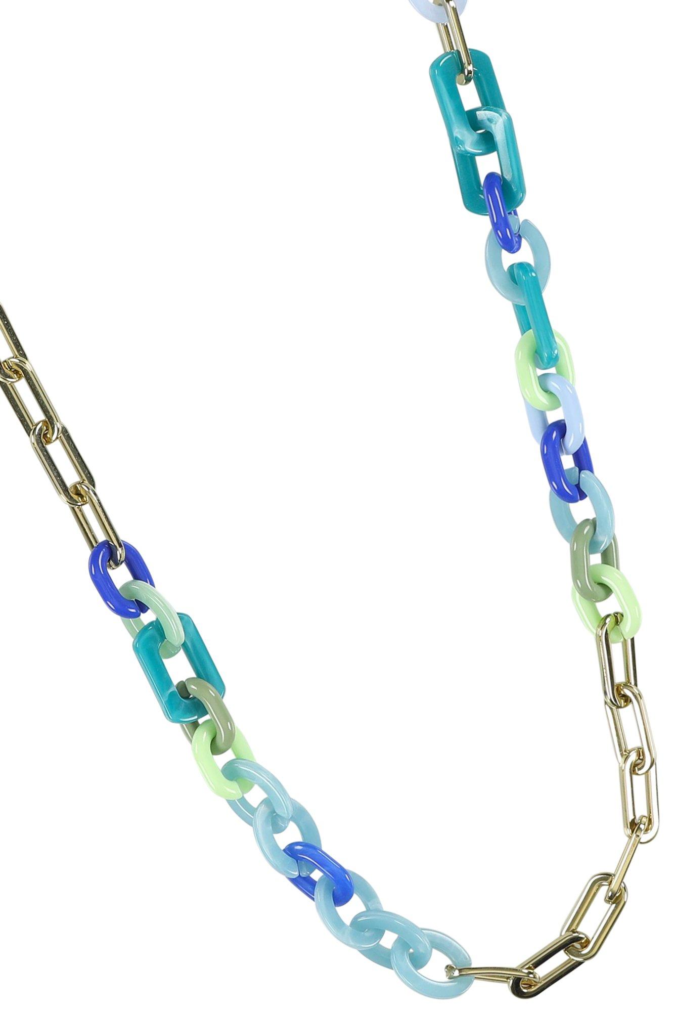 Babyspulletjes - Ketting met veelkleurige schakels