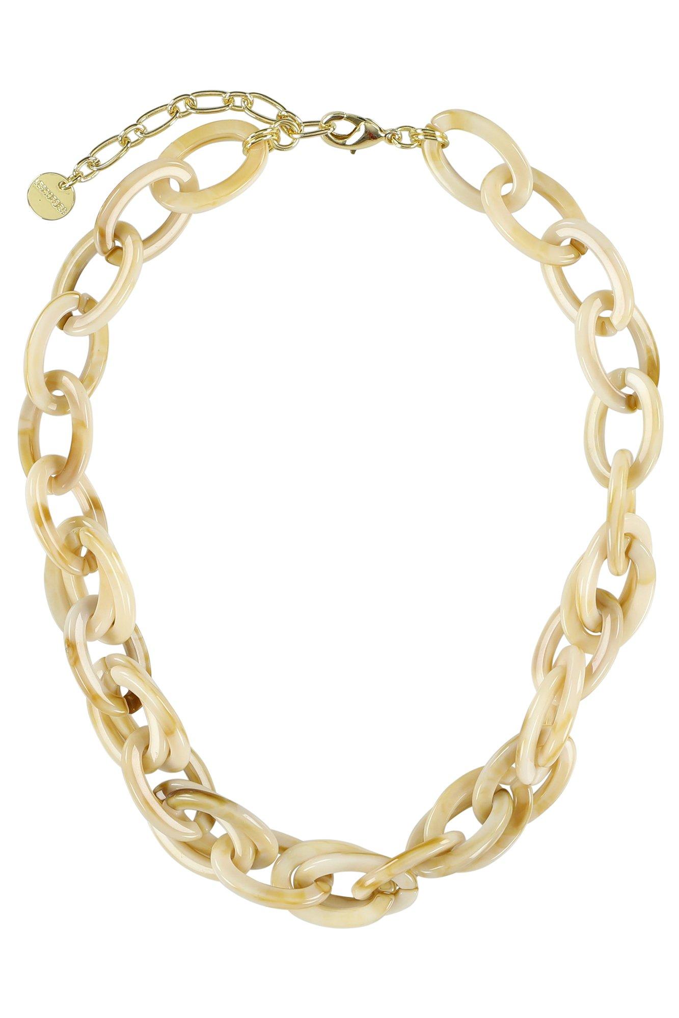 Collier ras de cou maille fantaisie - may