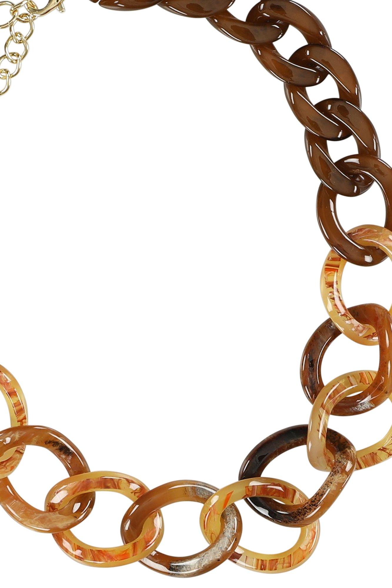 Babyspulletjes - Korte ketting met fantasieschakels