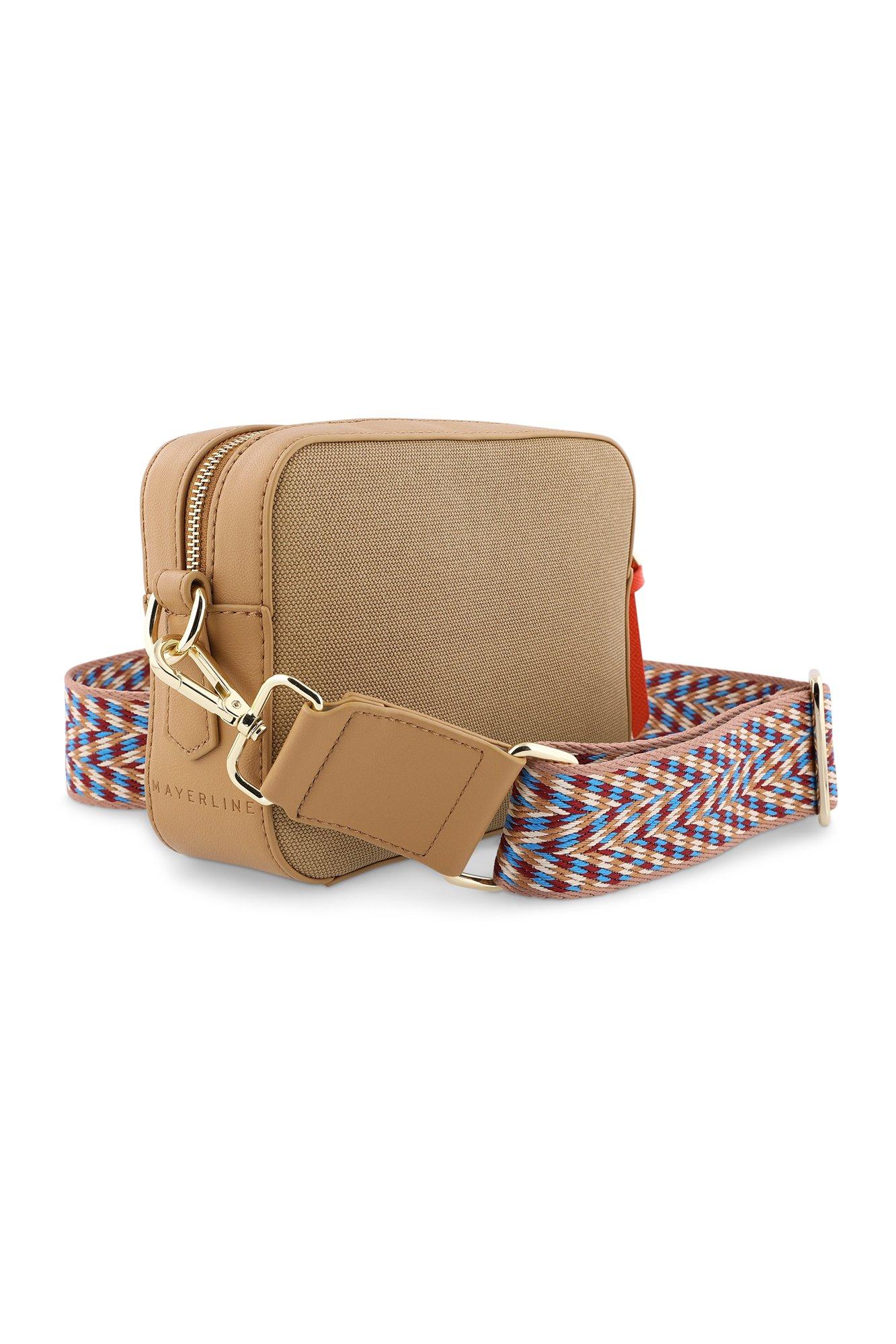 Accessoires pour bébés - Sac porté travers en cuir bandoulière ikat