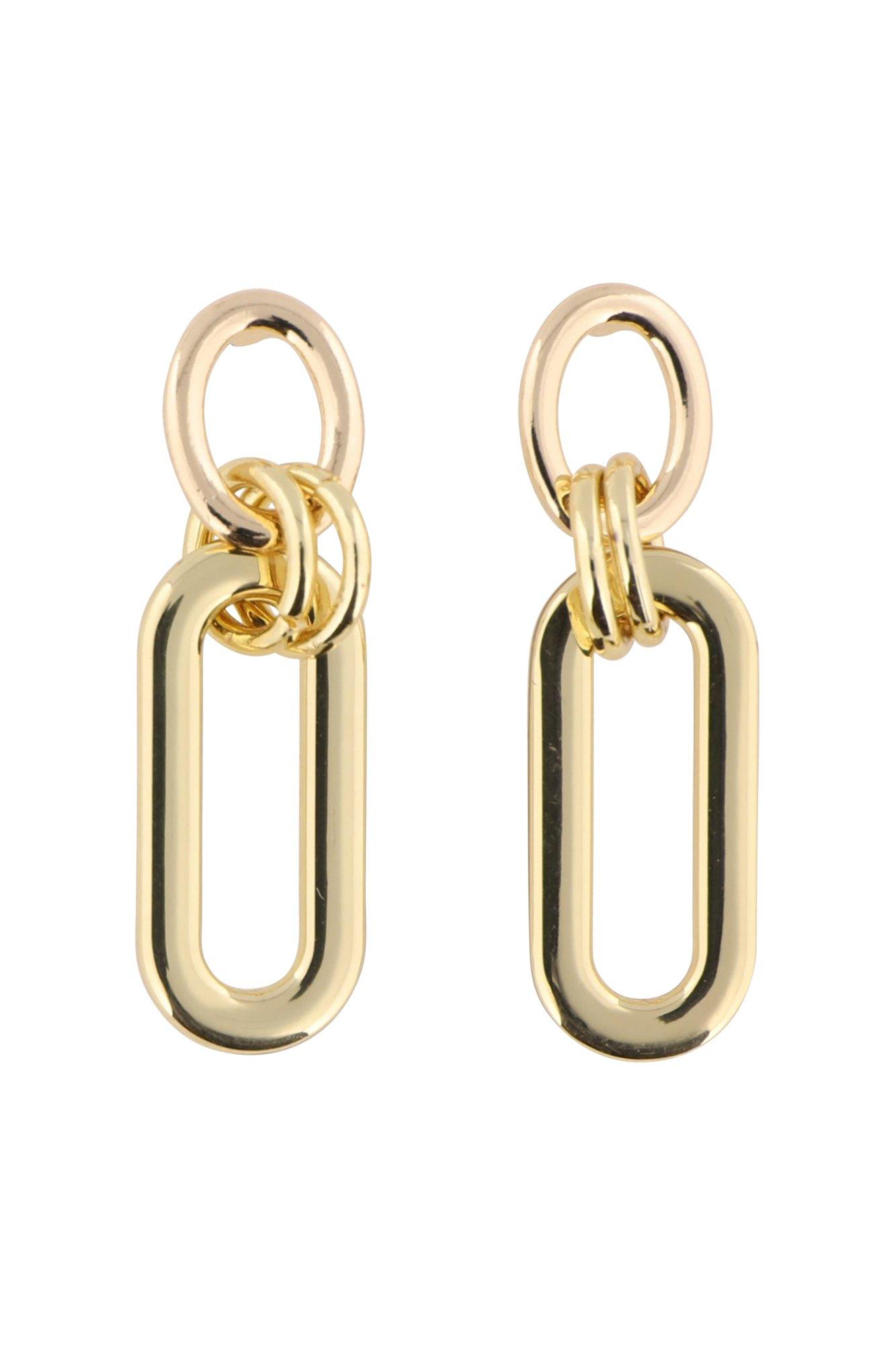Boucles d'oreilles dorées - null - may