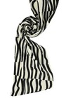 Babyspulletjes - Dubbel sjaaltje in crêpe met tweekleurige print