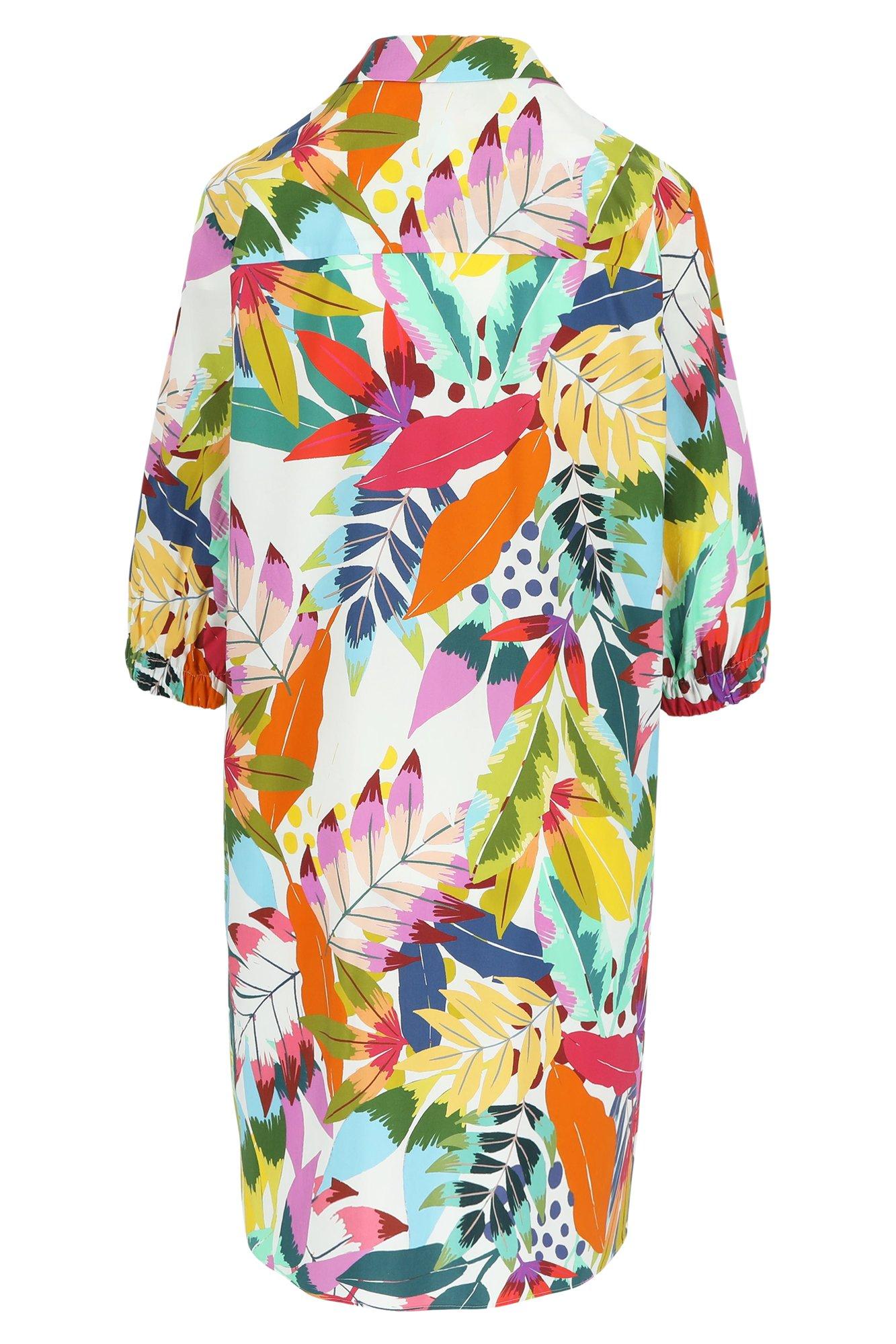 Robes - Robe en coton et écoviscose