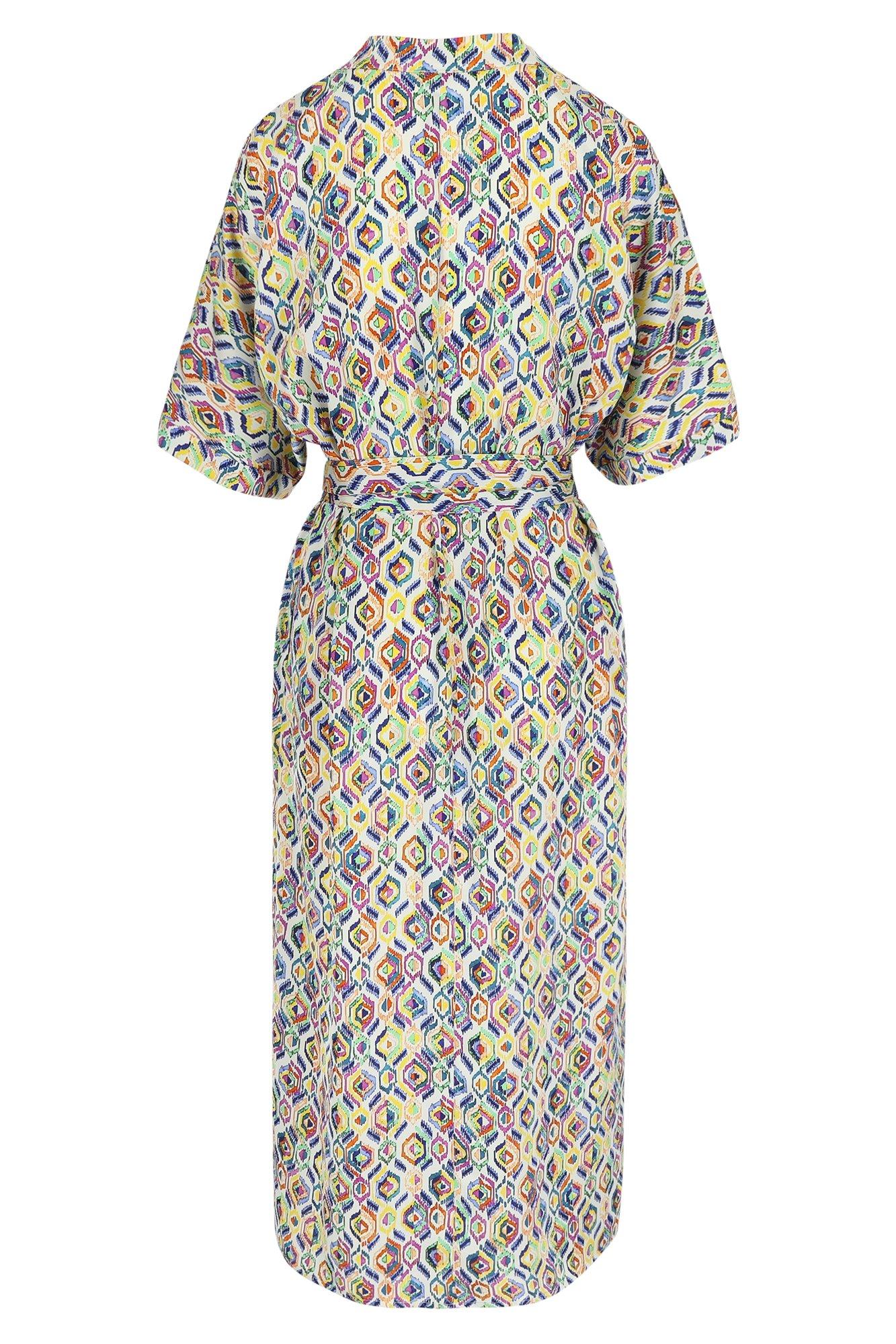 Kleedjes - Easy care jurk met Afrikaanse print