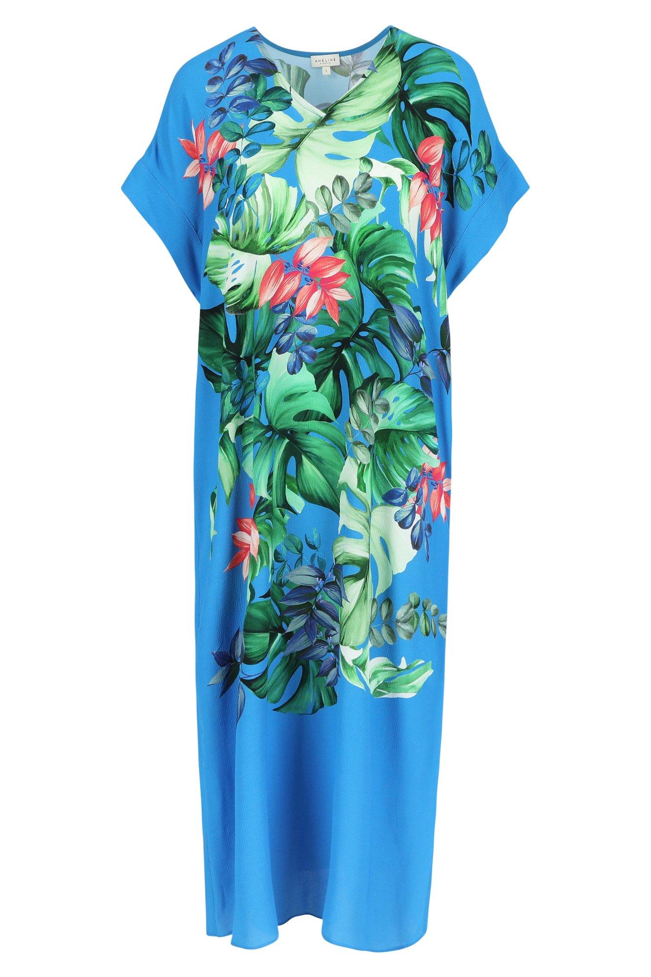 Robes - Robe à fleurs en crêpe