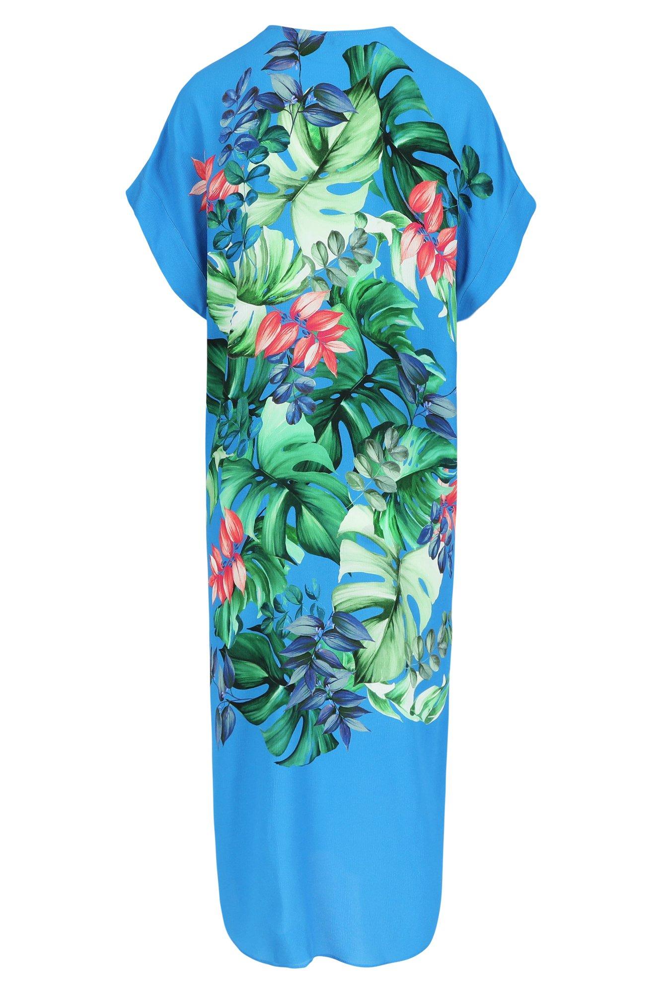 Robes - Robe à fleurs en crêpe