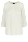 Kraagloze loose fit blouse - null - may