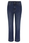 Straight fit stretchjeans hoge taille - null - may