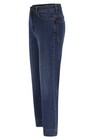 Broeken - Straight fit stretchjeans hoge taille