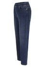 Broeken - Straight fit jeans met hoge taille op elastiek