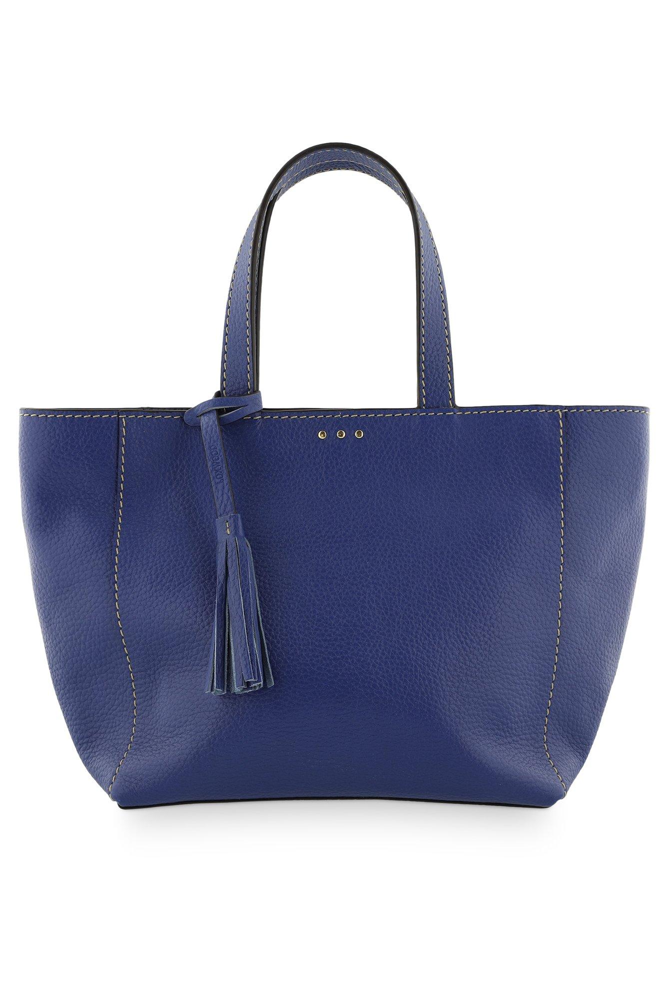 Kleine tote bag in korrelleer met saddle stitch - null - may