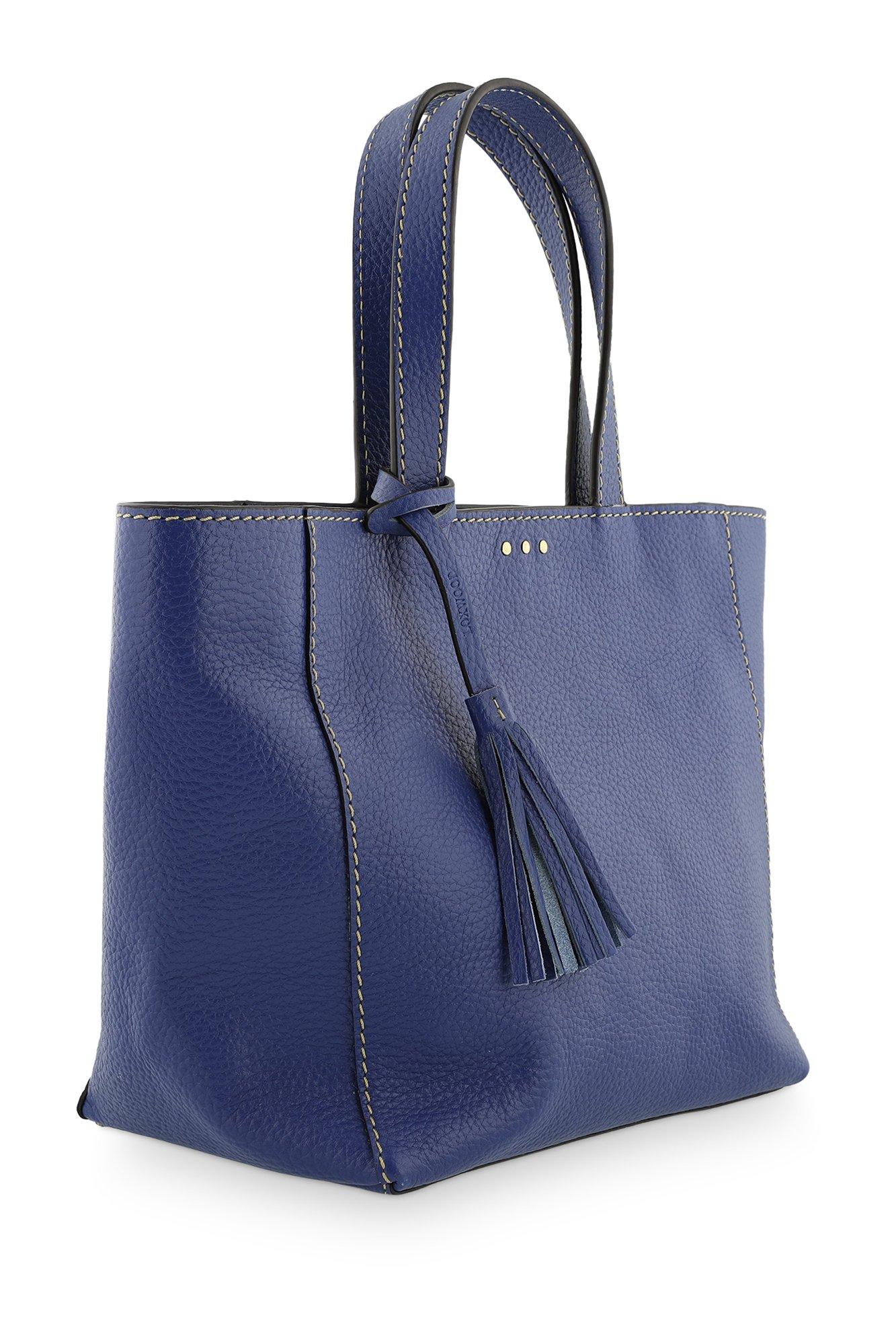 Babyspulletjes - Kleine tote bag in korrelleer met saddle stitch