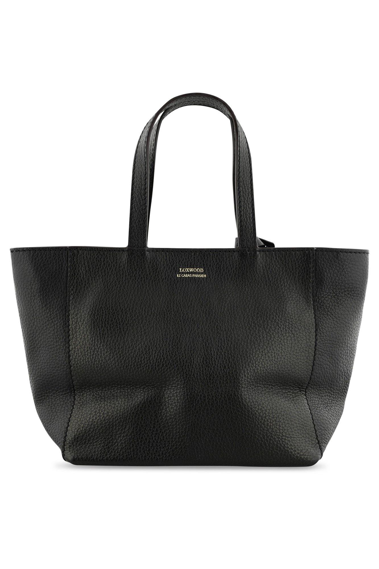 Petit cabas en vachette grain&eacute;e - may