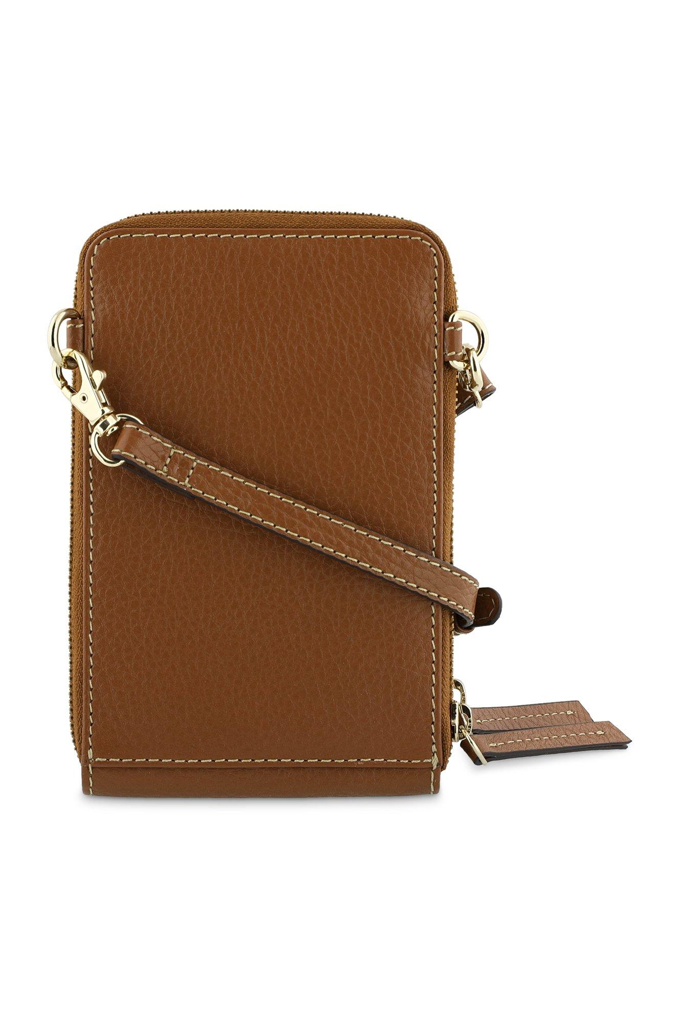 Babyspulletjes - GSM-tasje in kalfsleer