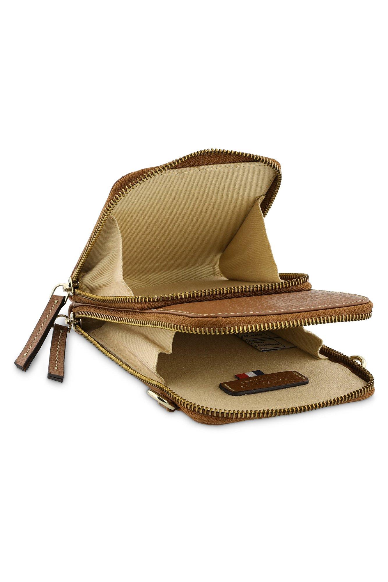 Babyspulletjes - GSM-tasje in kalfsleer