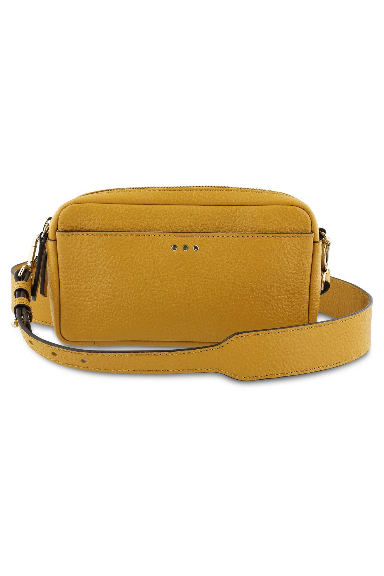 Accessoires pour bébés - Sac caméra en cuir vachette grainé