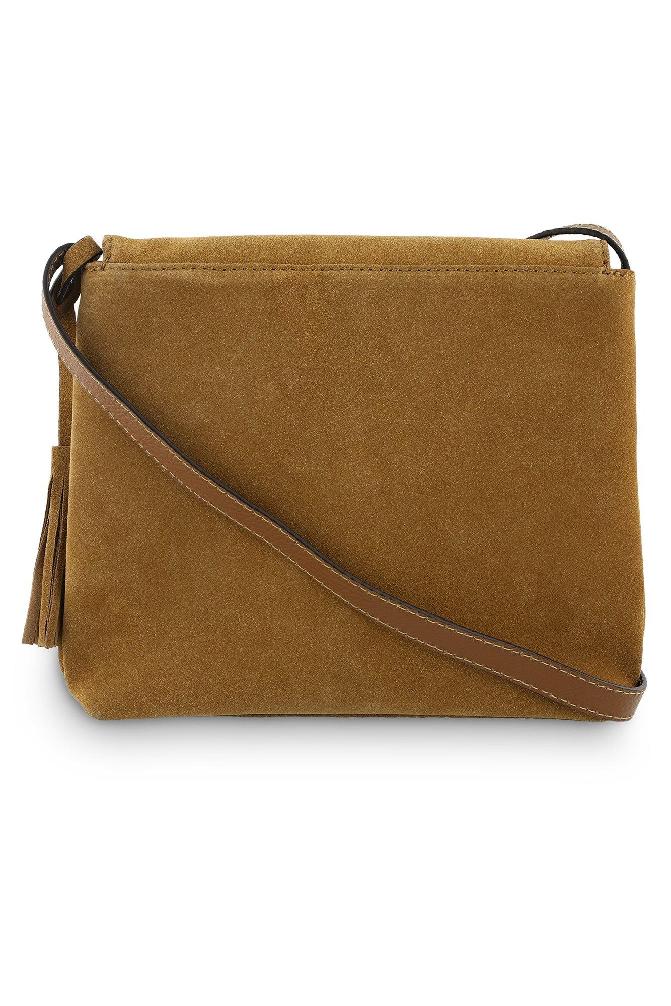 Babyspulletjes - Nubuck tas met klep