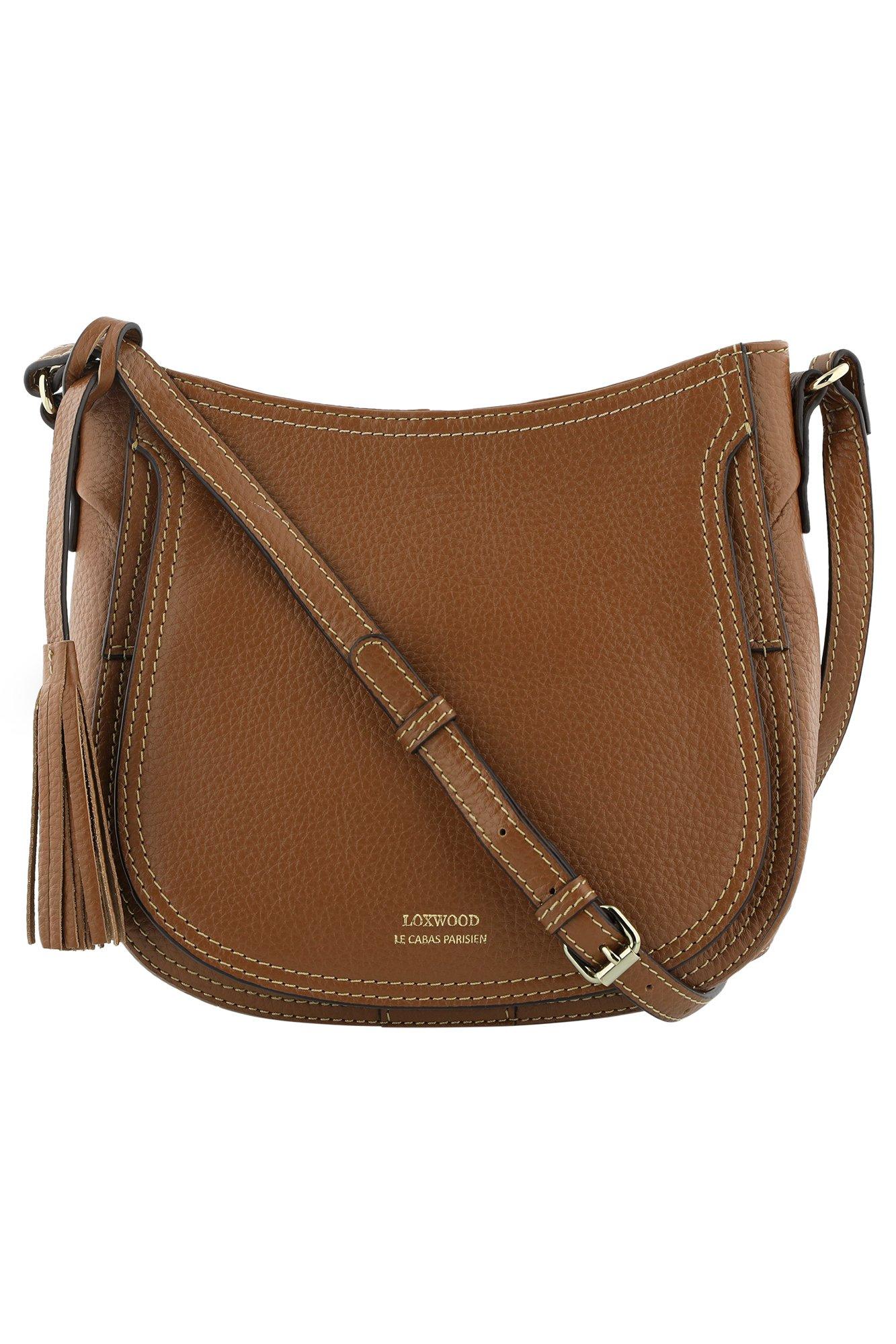 Sac crossover en vachette gros grain - null - may