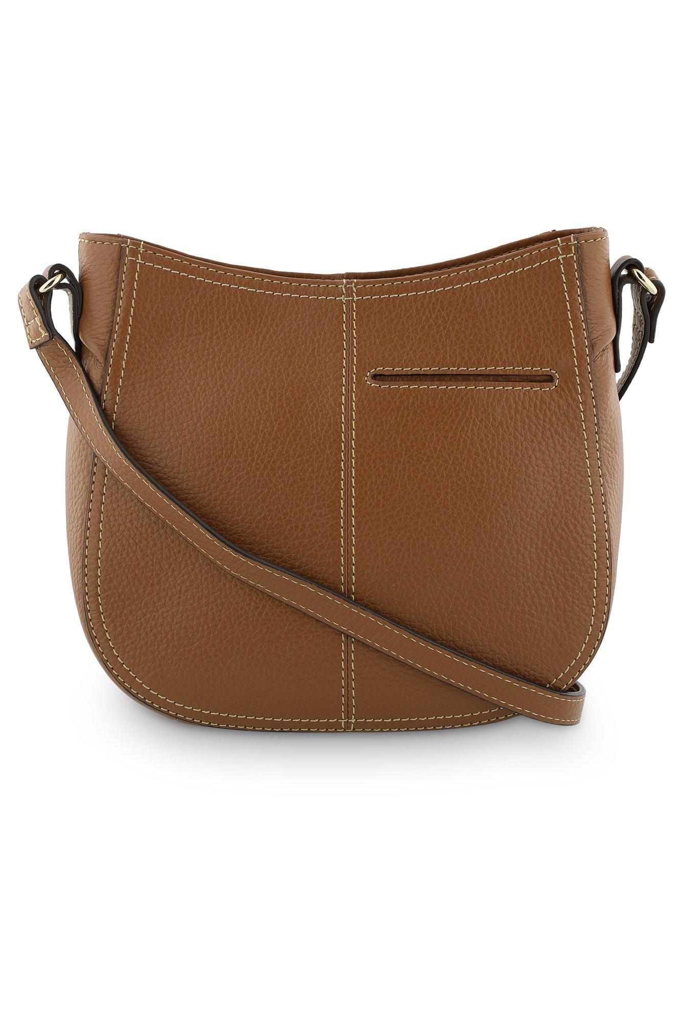 Accessoires pour bébés - Sac crossover en vachette gros grain