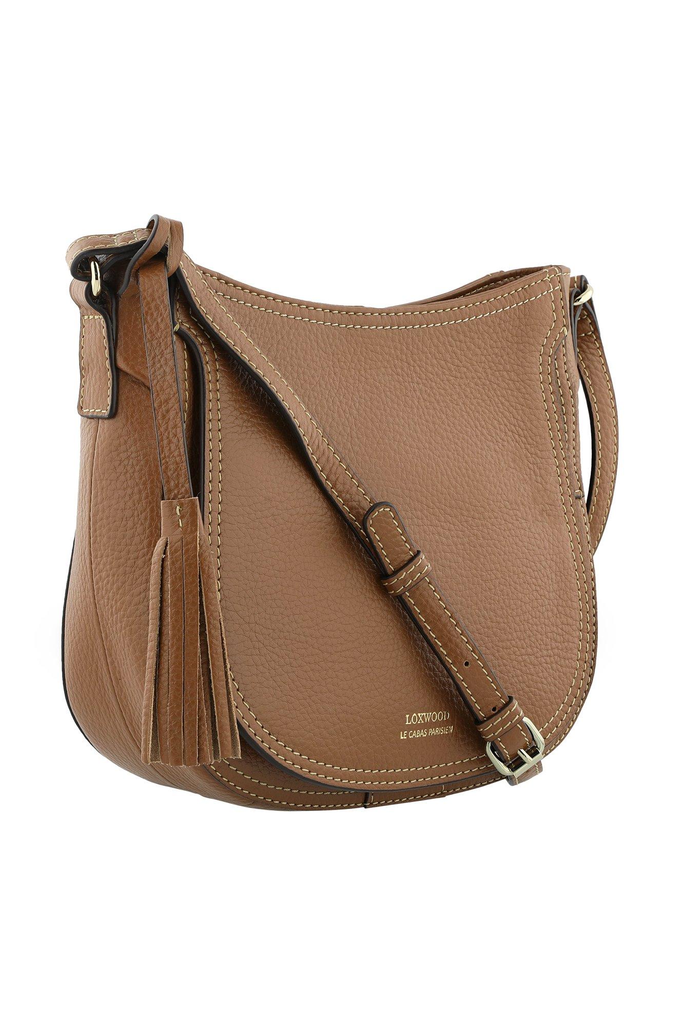 Accessoires pour bébés - Sac crossover en vachette gros grain