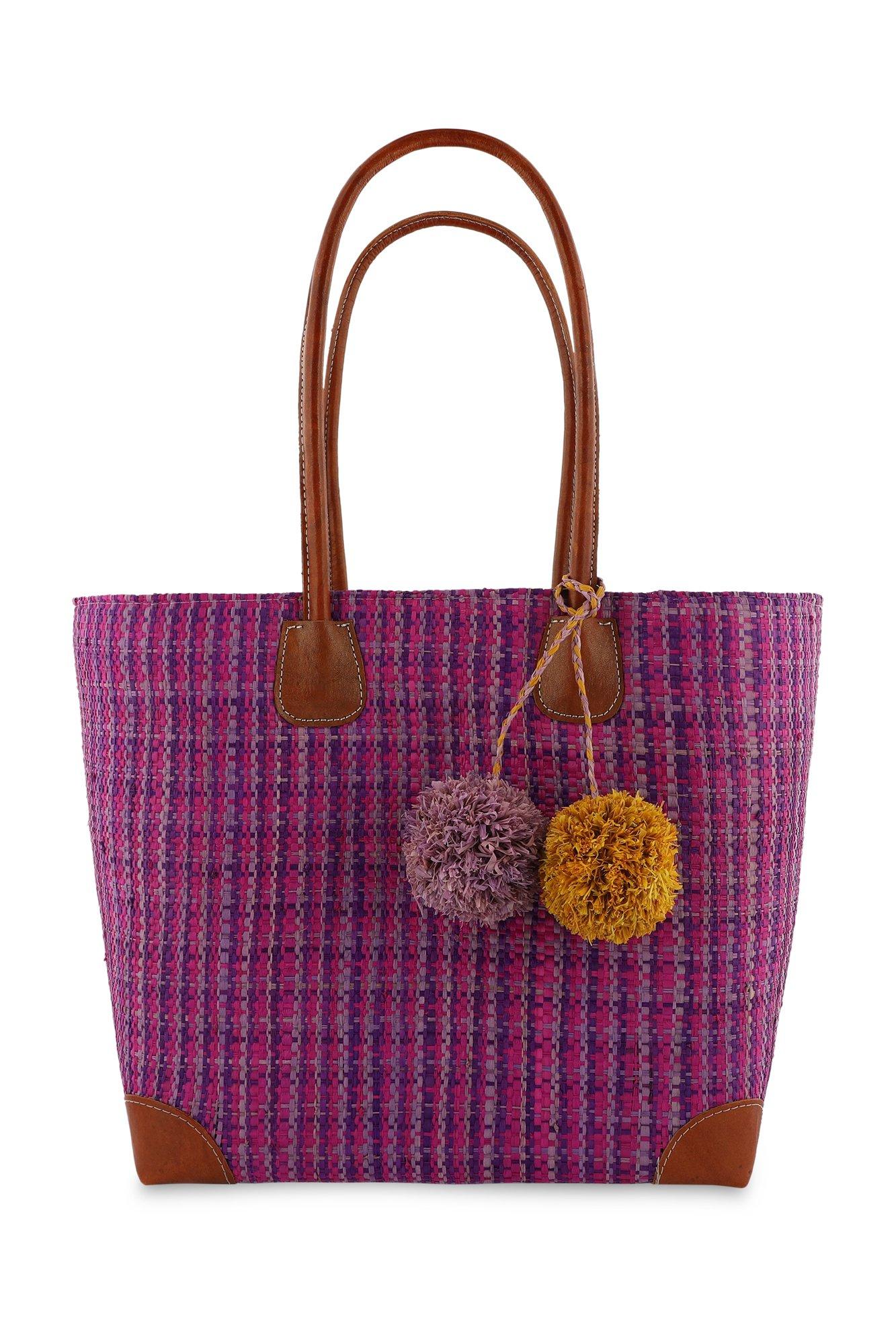 Accessoires pour bébés - Panier en raphia