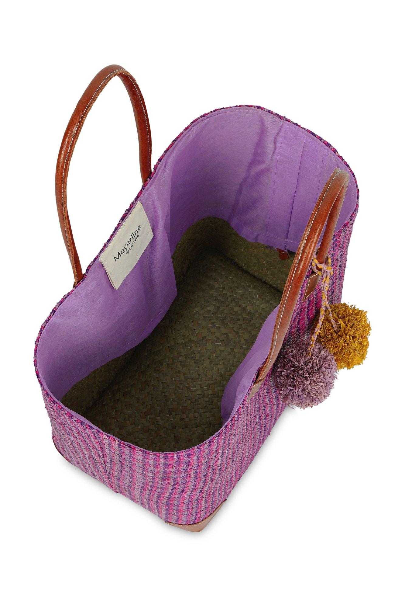 Accessoires pour bébés - Panier en raphia
