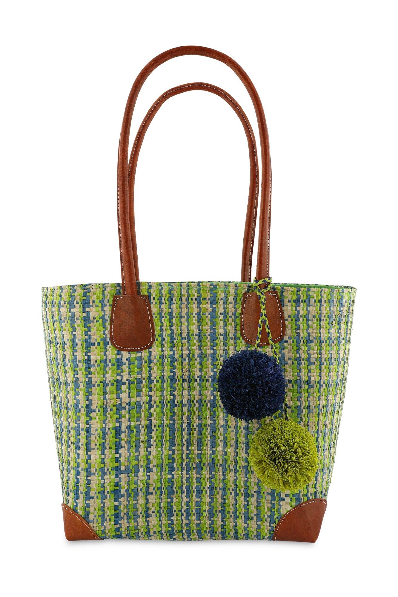 Raffia mand - null - may