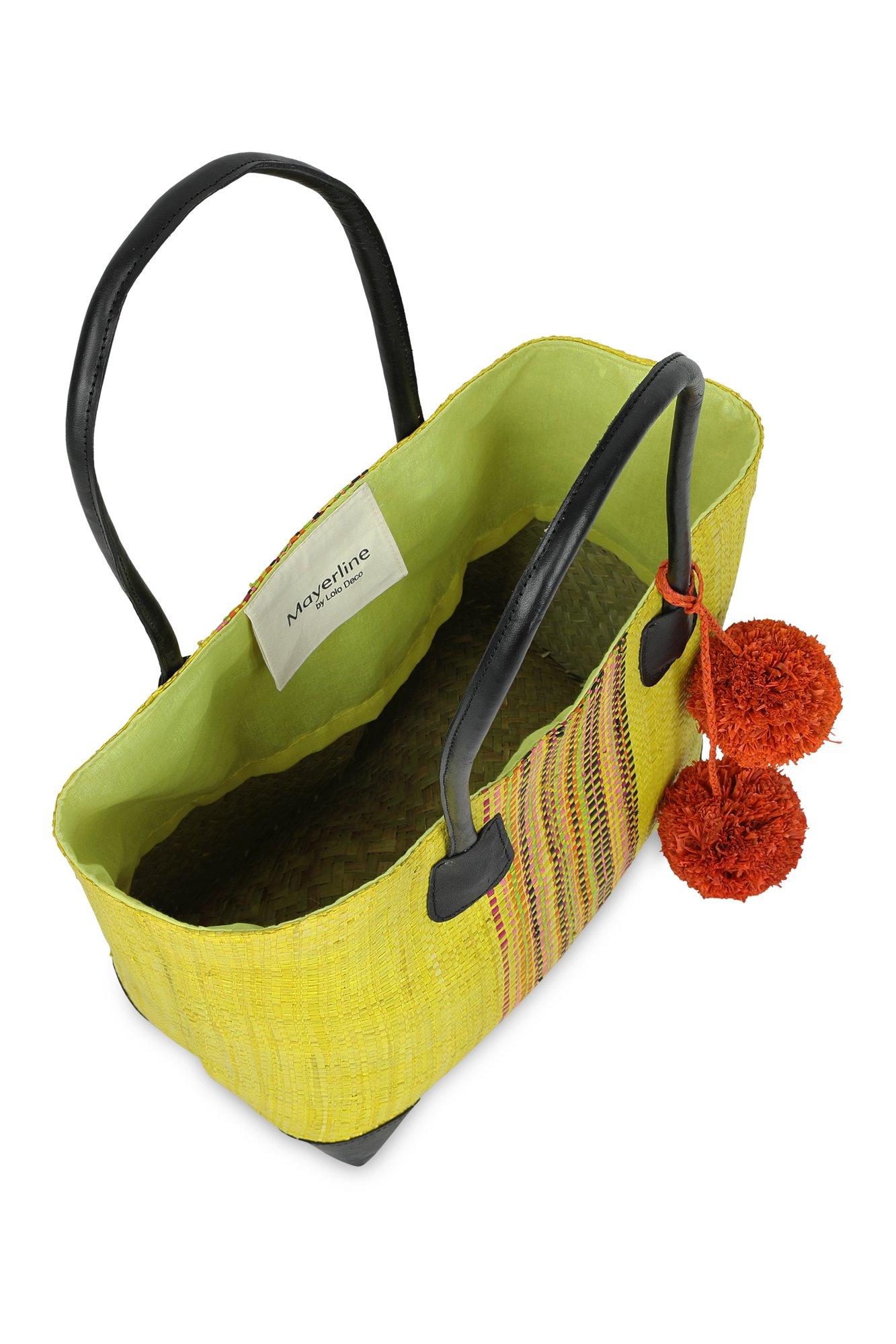 Accessoires pour bébés - Panier en raphia