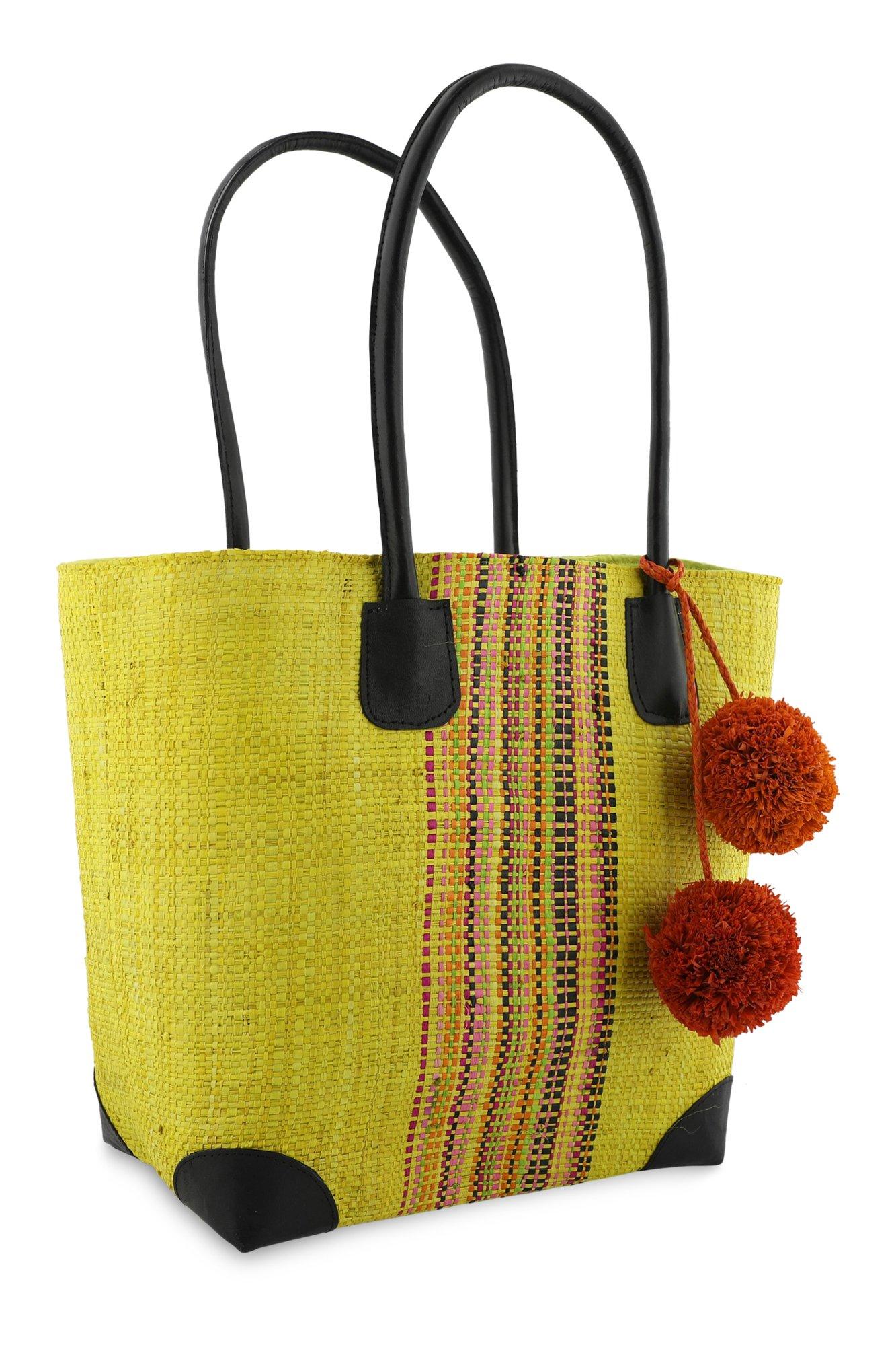 Accessoires pour bébés - Panier en raphia