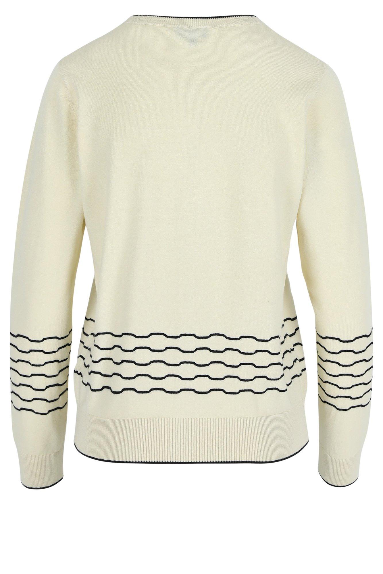 Cardigans - Cardigan à motif lignes sinusueuses