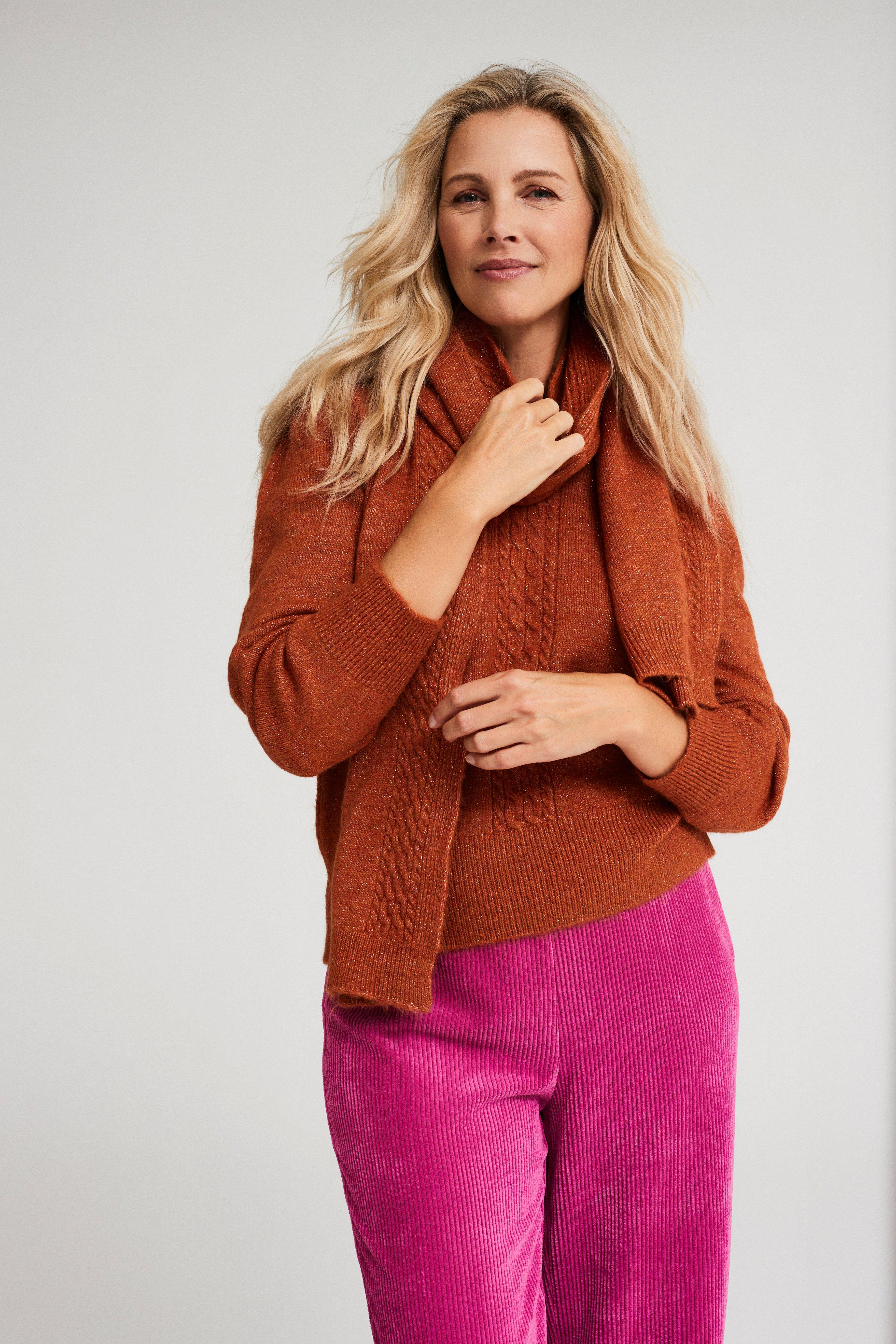 Pull lurex bord torsadé - null - may