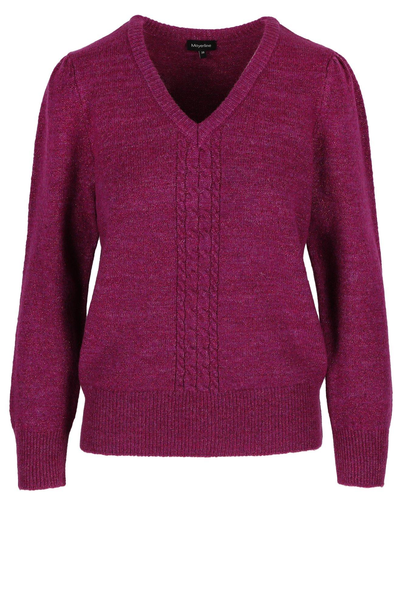 Pulls - Pull lurex bord torsadé