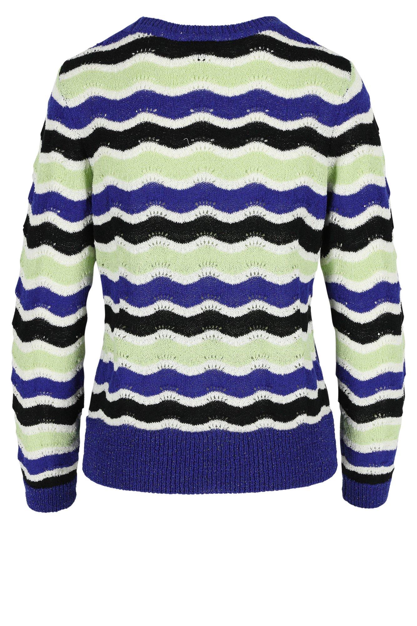 Pulls - Pull ajouré avec lurex motif zigzag