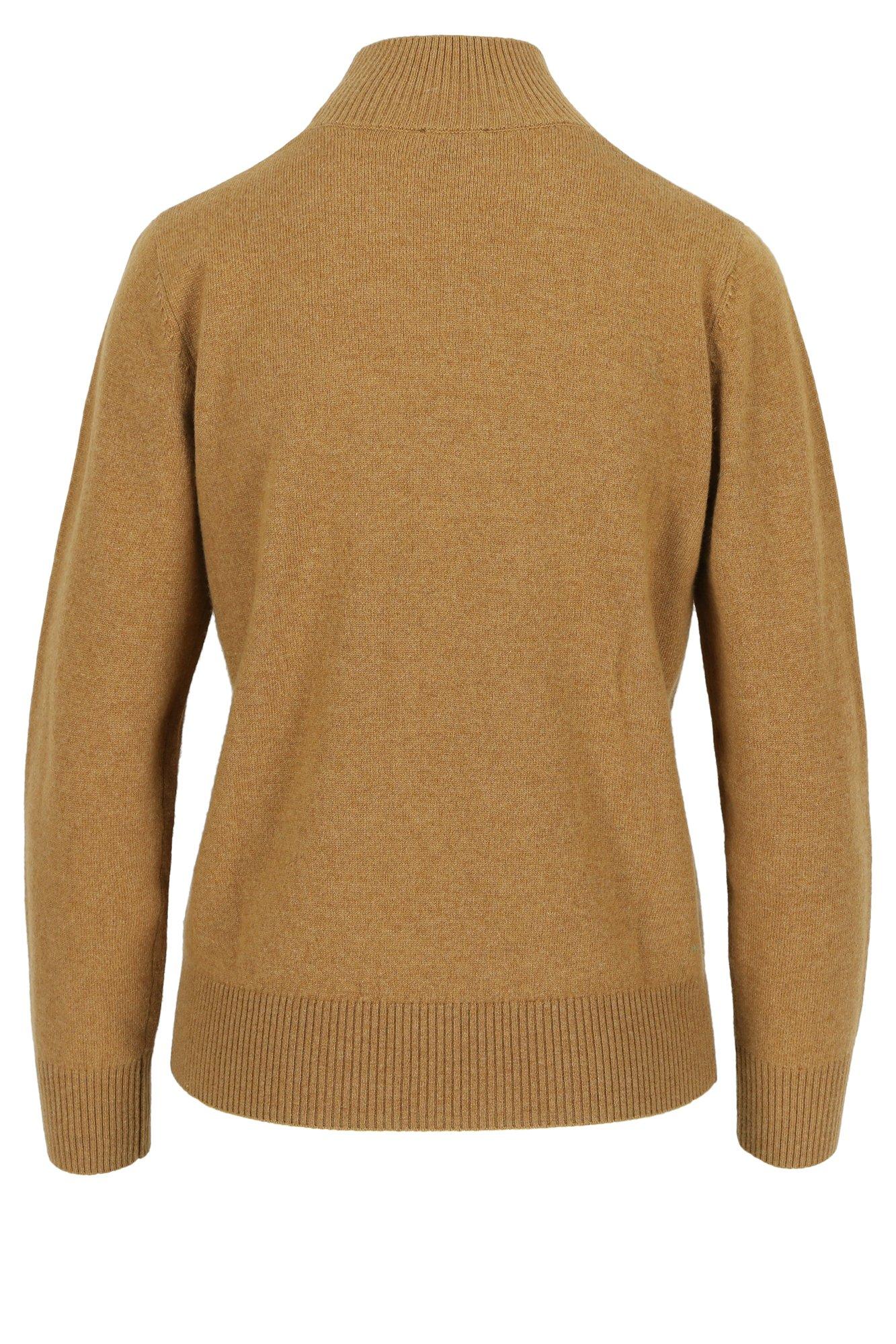 Pulls - Pull col montant en mélange cachemire