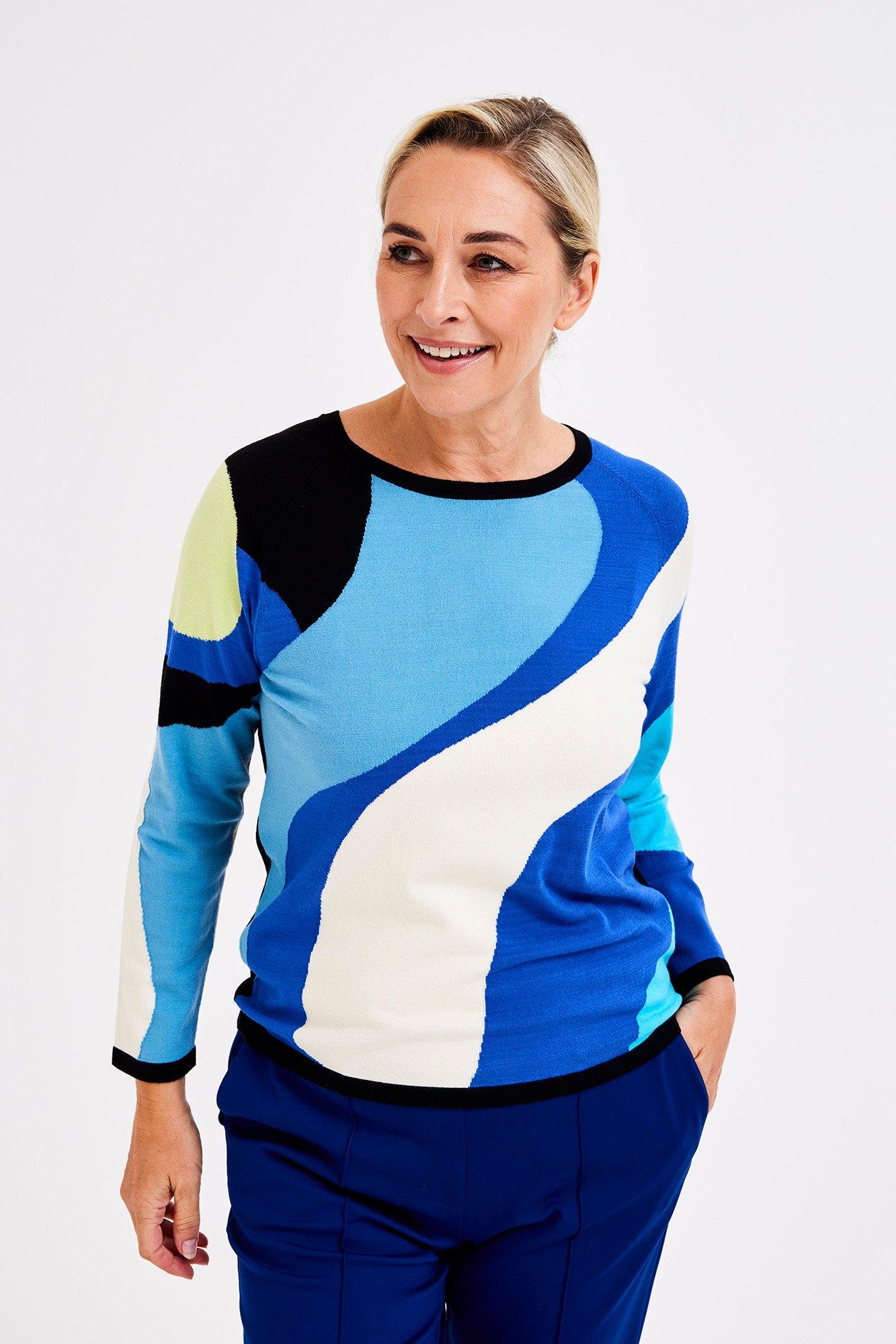 Pull à devant colourblocking - null - may